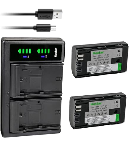 Amazon.com : Canon Battery Pack LP-EL, Compatible with Canon